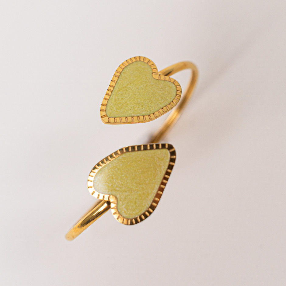 Brazalete sacre coeur marfil
