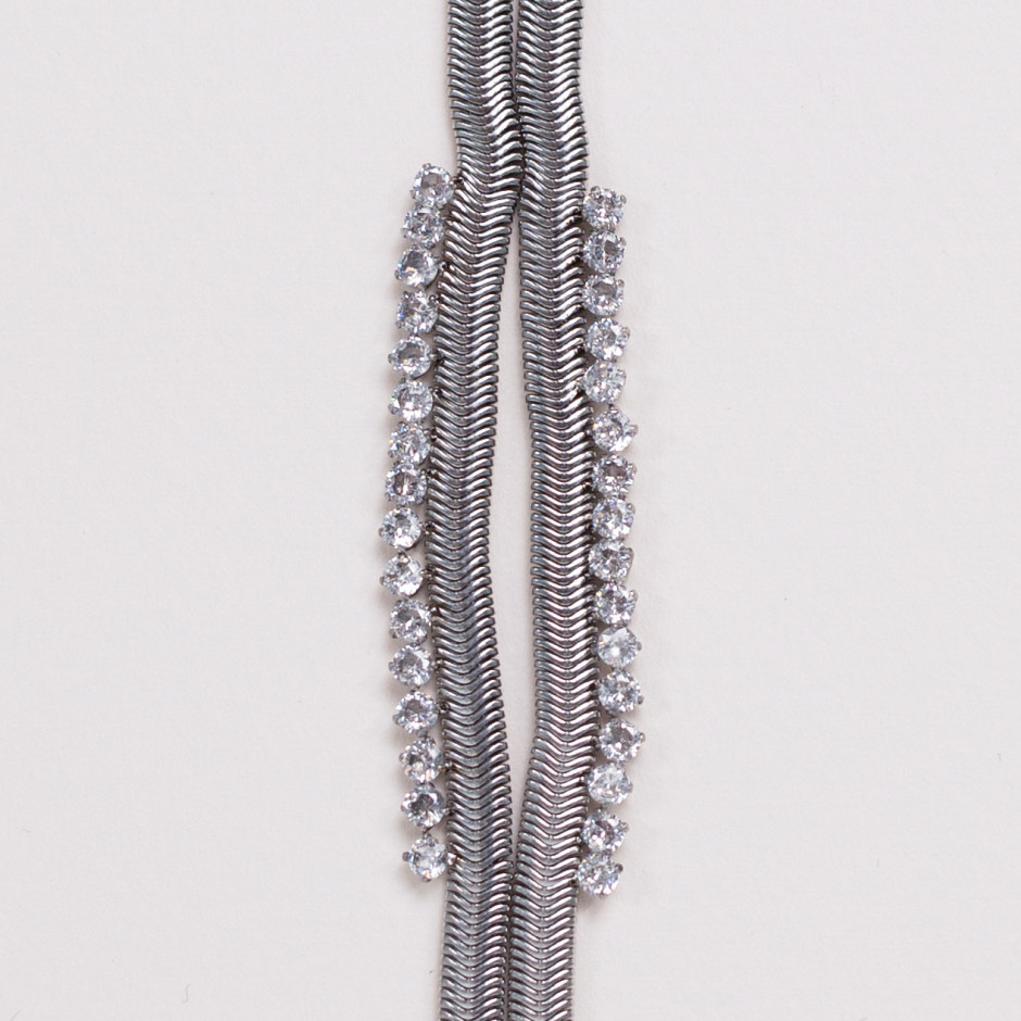 Pulsera vendetta plateado