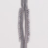 Pulsera vendetta plateado
